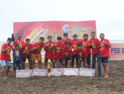 Pantai Pasir Jambak Jadi Saksi Sejarah, PKPS Pariaman Raih Gelar Juara Bola Pantai Sumbar 2025