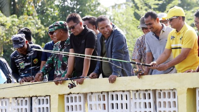 Ratusan Peserta Ikuti Festival Mancing Mania Ratu Prabu se-Sumbar