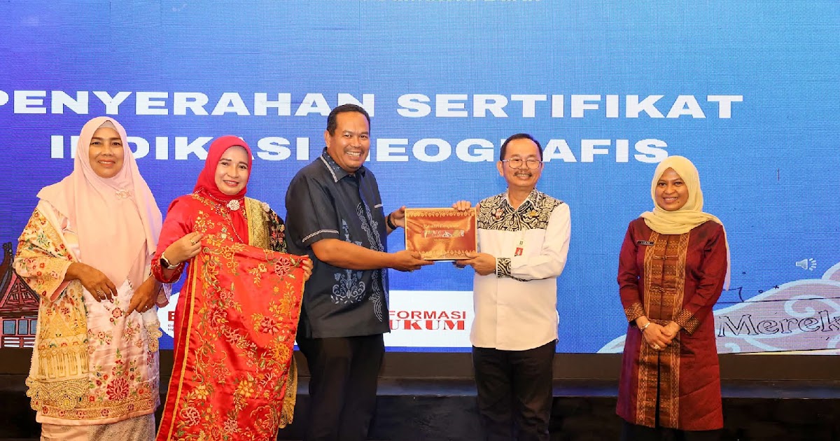 Sertifikat Indikasi Geografis untuk Sulaman Kapalo Peniti: Pariaman Bangga Lestarikan Budaya