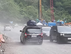 Arus Lalu Lintas Lembah Anai Ramai Lancar Siang Ini